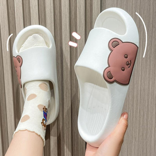 Summer Ladies Slippers Indoor Non-slip Bathroom Household Sandals and Slippers Wear Beach Shoes