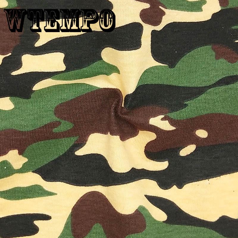 WTEMPO 6 Pcs/Lot  Sexy Panties Briefs Cotton Woman Underwear Ladies Knickers Low-Waist Camouflage