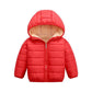 Children's Warm and Windproof Down Cotton Jacket Short Girl Plus Cashmere Coat Lamb Wool