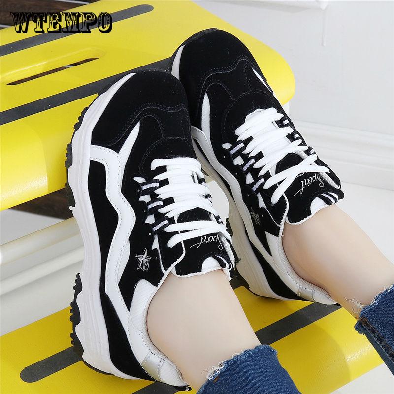 Shoes Women Sport Shoes Platform Shoes Lace