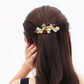 Rhinestone Hairpin Jewelry Elegant Clip Hair Accessories Lady Personality Clip Spring Clip Mother Headdress Decorative Hair Pins