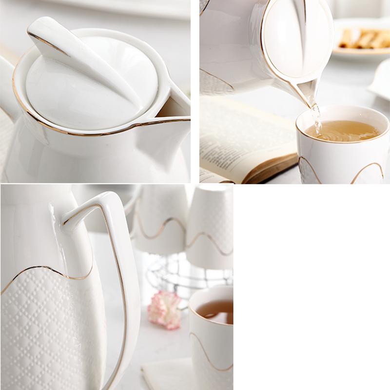 Cool Kettle Set Creative Water Cup Household Tea Cup Ceramic Cold Kettle Tea Set Household High Temperature Water Ware