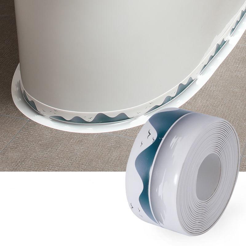 Kitchen Sink Waterproof Sticker Anti-mold Waterproof Tape Bathroom Countertop Toilet Gap Self-adhesive Seam Stickers