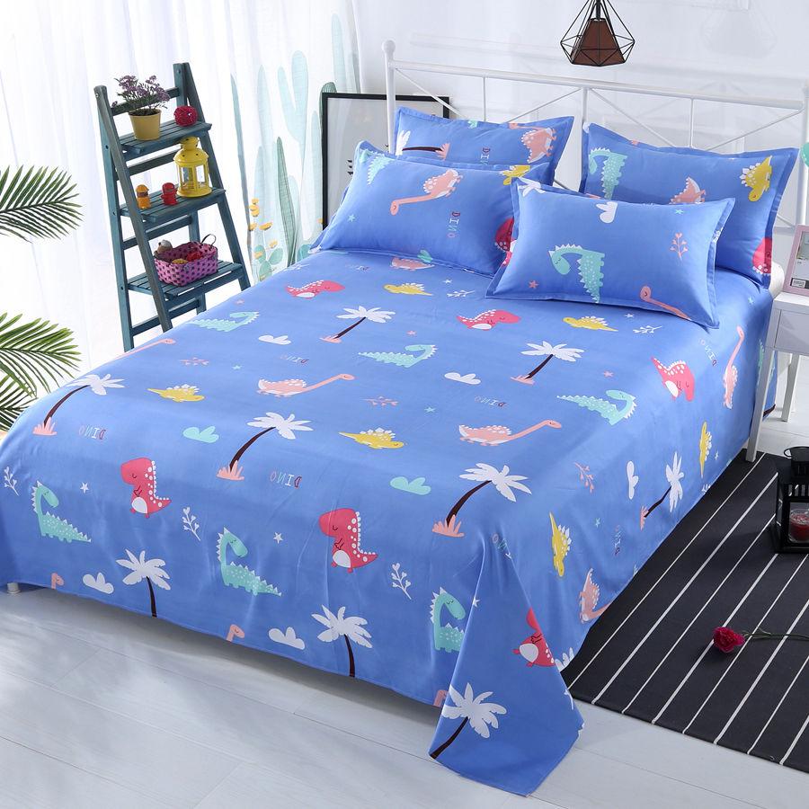 Household Skin-friendly Washed Cotton Female Beding Student Dormitory Bed Linen