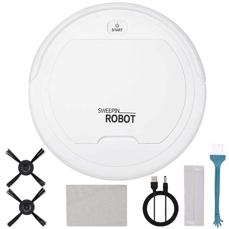 Automatic Sweeping Robot Smart Vacuum Cleaner with High Suction Power for Household Indoor Sweeping and Mopping