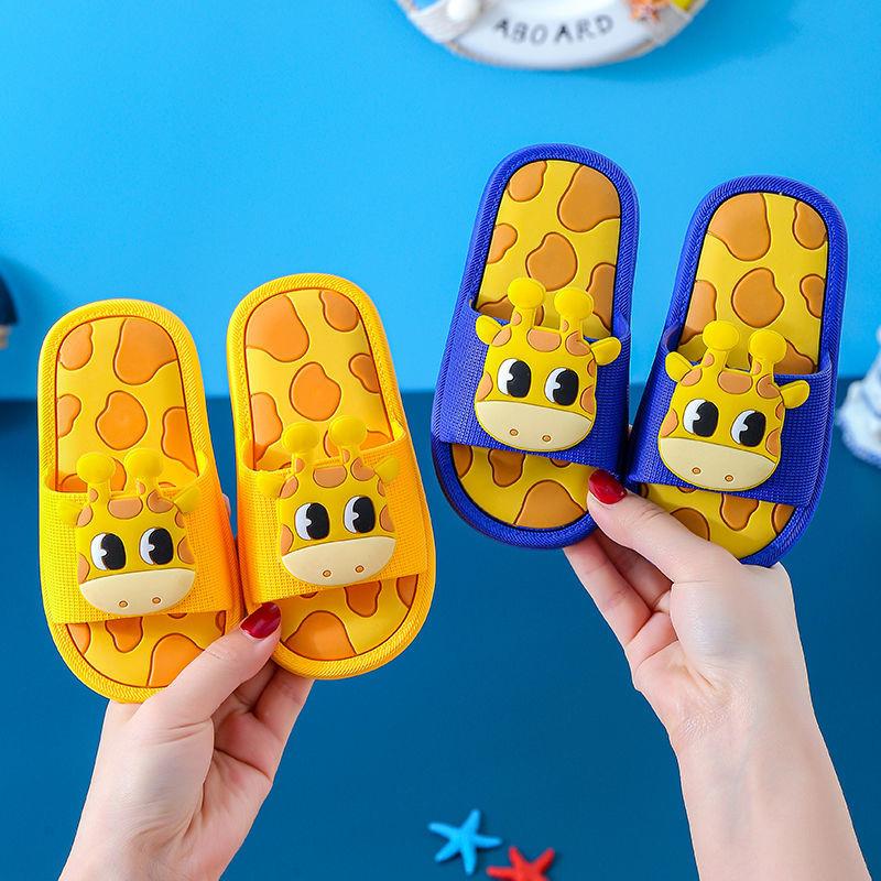 Children's Slippers Summer Boys and Girls Cute Soft-soled Non-slip Comfortable Cartoon Household Slippers