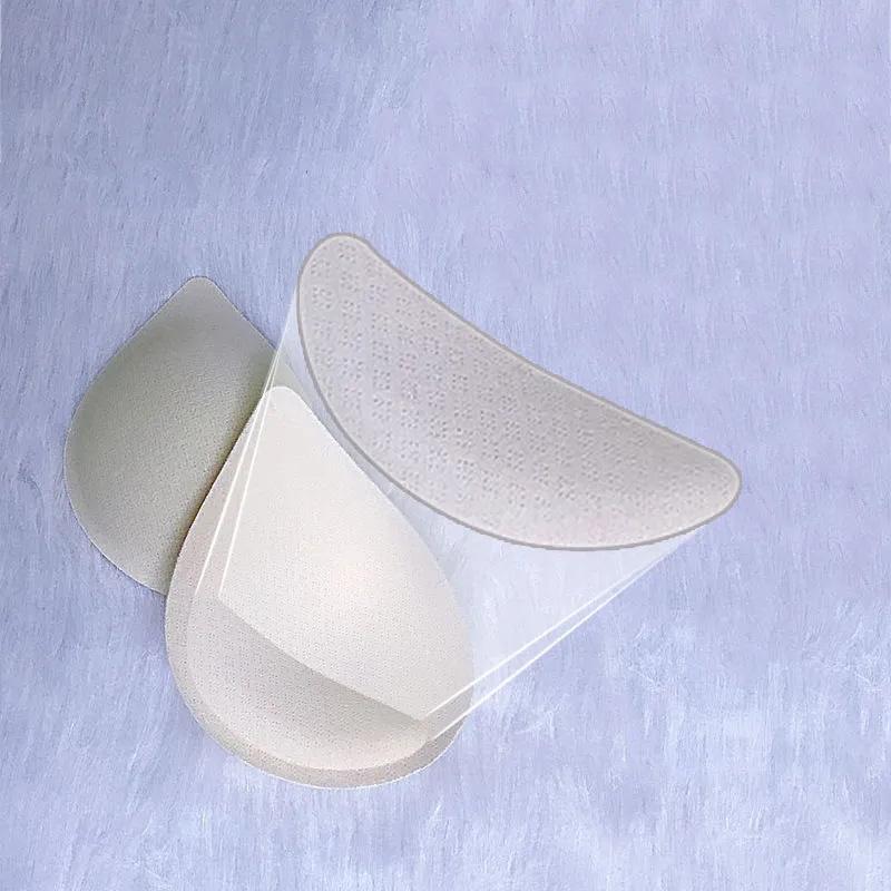 Natural Latex Insert Breast Pads Gather Support Thickened Push Up Bra Pads Underwear Wedding Dresses Accessories with One-piece Padded Underwear