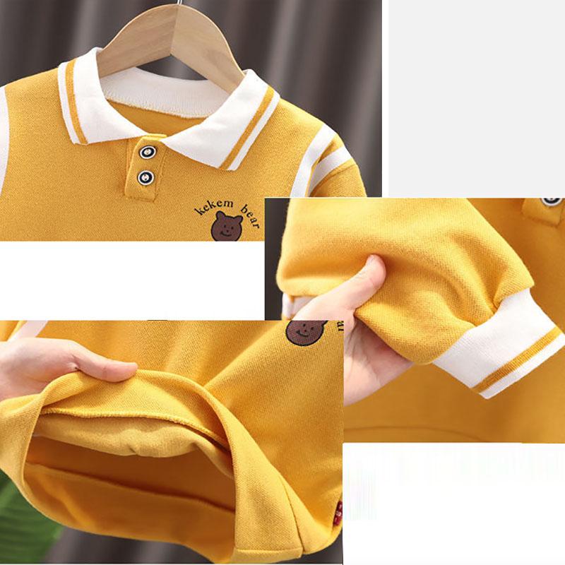 Boys and Girls Autumn Suits Baby Children's Spring and Autumn Long-sleeved Sweater Two-piece Set Baby Clothes