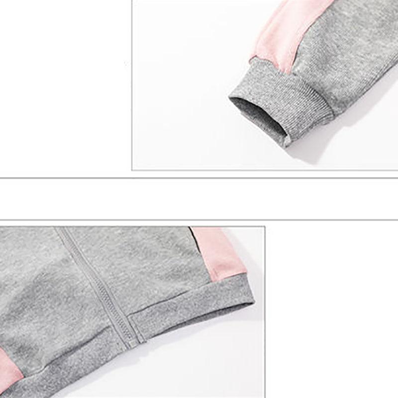 Girls and Boys Spring and Autumn Clothing Suits Children's Sports and Leisure Clothing Two-piece Sportswear Sets