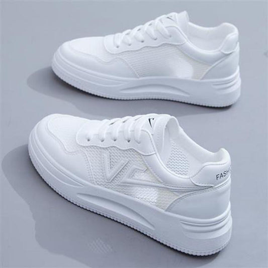 Breathable Mesh Shoes Sports Shoes White Shoes Women's Shoes Thin Single Mesh Canvas Shoes Lightweight Sports Shoes Mesh Single Shoes