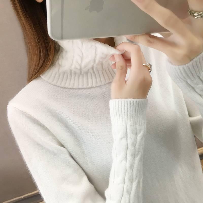 Thick Autumn Winter Women Pullover Sweater Fashion Knitted Jumper Top Soft Warm Female Sweater