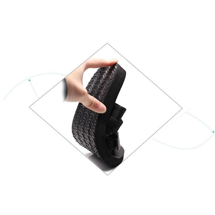 Summer Slippers Women's Non Slip Flat Breathable Slippers Men's Soft Sole Black Slippers Couple Casual Seaside Slippers