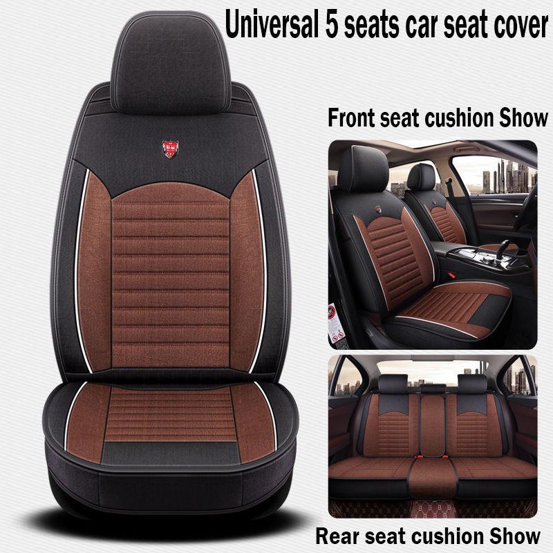 Universal car seat cover Waterproof 5 pcs Car Seat Cover Universal Winter Auto Seat Cushion 5 seats