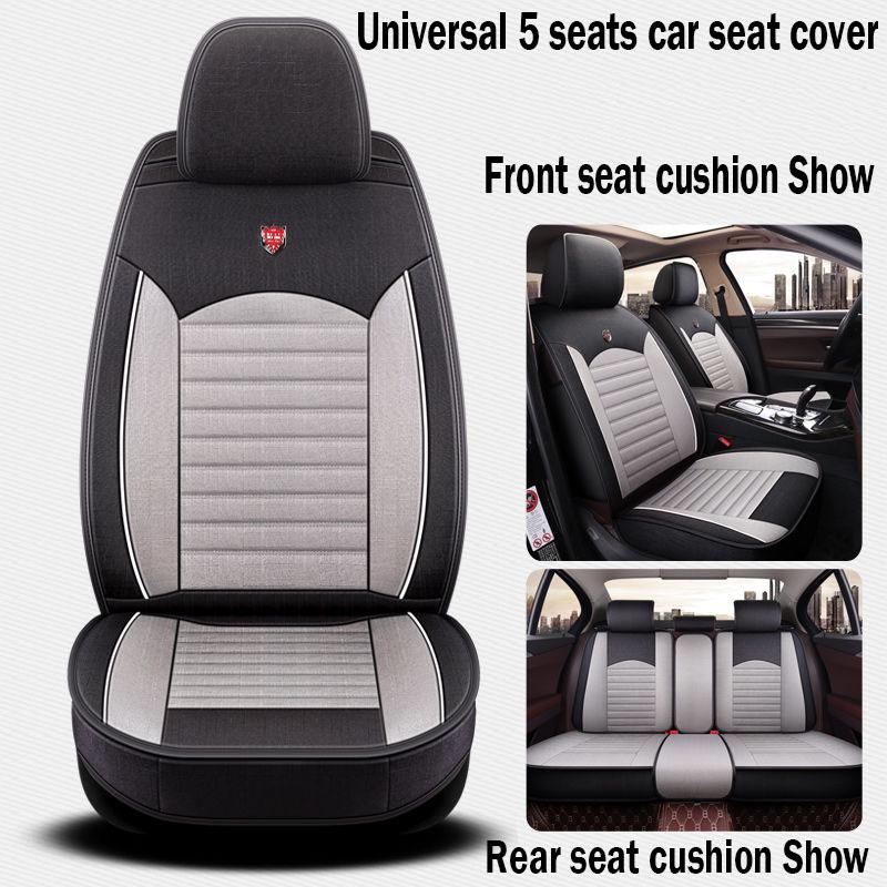 Universal car seat cover Waterproof 5 pcs Car Seat Cover Universal Winter Auto Seat Cushion 5 seats