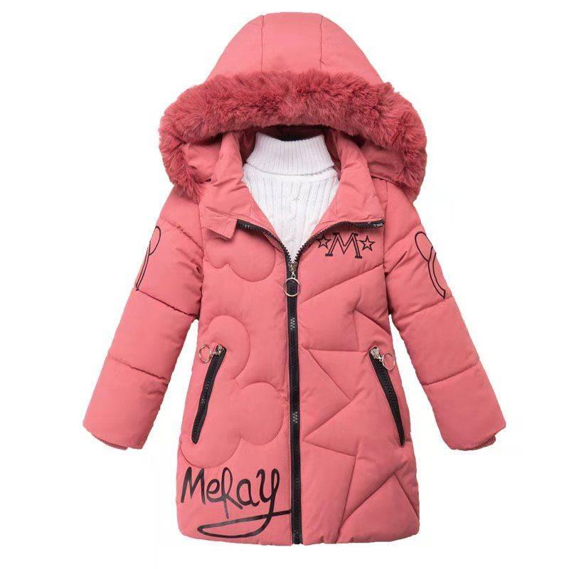 Girl Winter Jacket Children's Thicken Jacket Kids Cotton-padded Clothes Winter Jacket