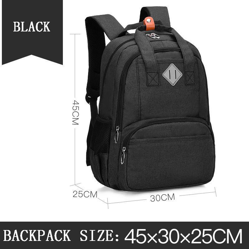 Junior High School and Elementary School Students Schoolbag Backpack Male Large-capacity Leisure Computer Backpack Travel Bag Female Fashion Trend