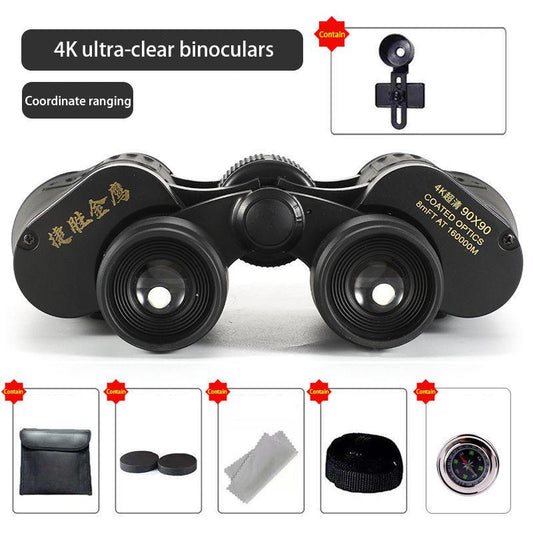 Binoculars for Adults with High Magnification, High-definition Low-light Night Vision, Moon-viewing, Photo-range, and Ranging