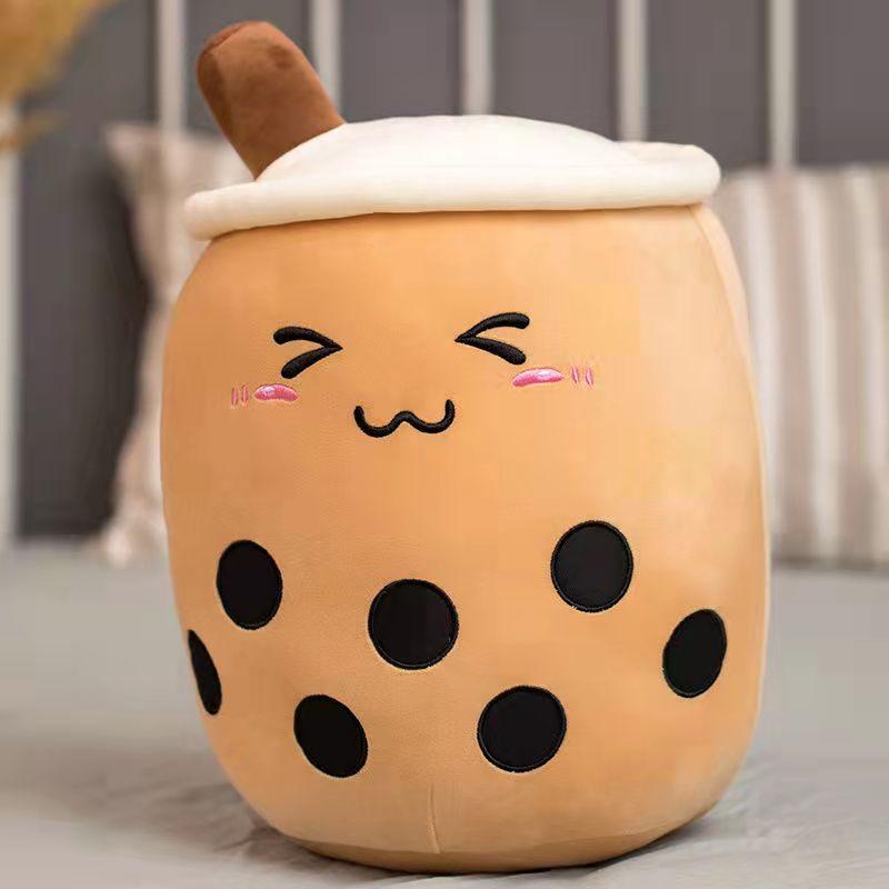 Bubble Milk Tea Boba Cup Soft Stuffed Plush Pillow Cushion Kawaii Cute Toys Gift