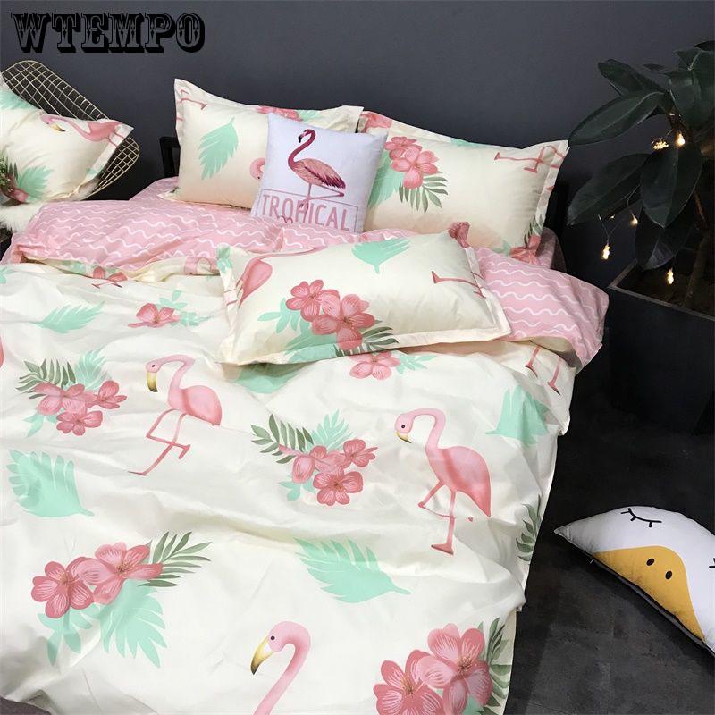 Bedding Sets Home Textile Lovely Cartoon Animal Comfortable Cover Sets