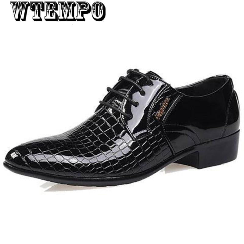 Lace-up Point Shoes Shoes Men's Leather Shoes Spring and Winter British Business Shoes Casual