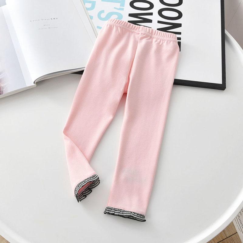 Girls' Leggings Spring and Autumn Children's Pants Trousers Outer Wear Tights Stretch Pants Casual Pants