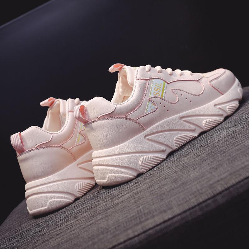 Female Sports Shoes Women Sneakers Chunky Shoes Breathable Mesh Shoes Casual Walking Shoes