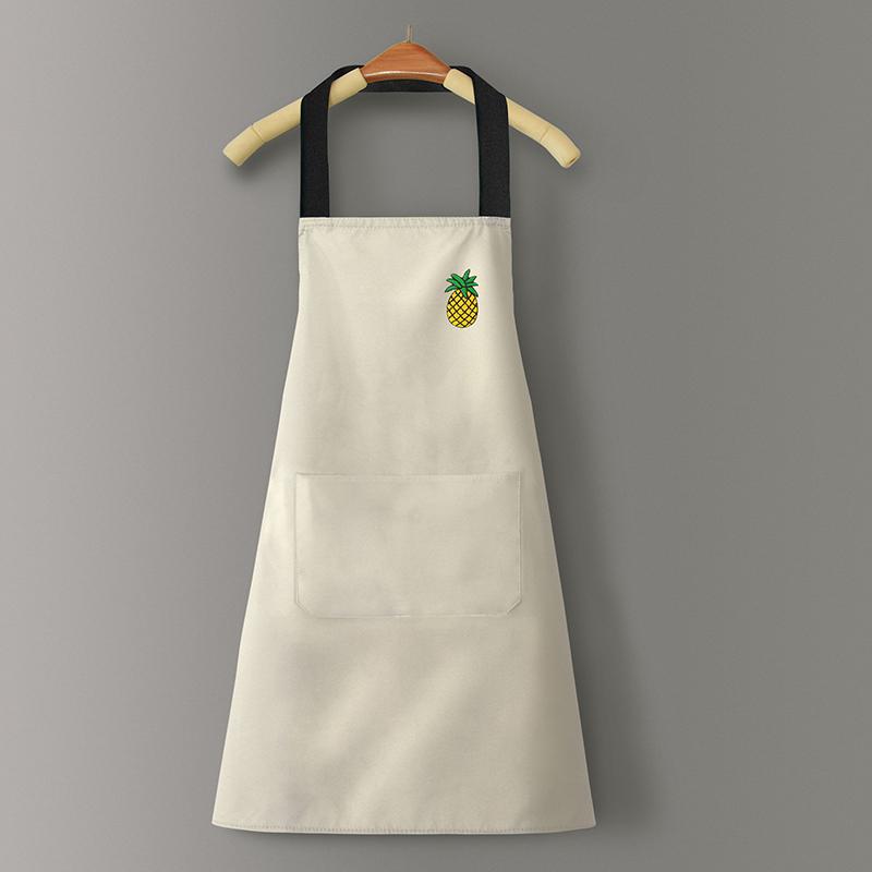 Kitchen Household Waterproof and Oil-proof Men's and Women's Aprons Japanese Go To Work Housework Waist Work Clothes Living Utensils