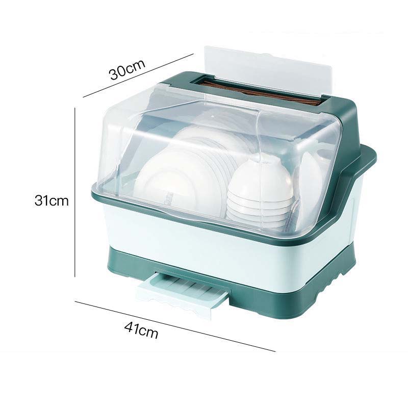 Kitchen Put A Bowl of Multi-function Storage Box Household Tableware Storage Box Drawer with Cover Storage Box