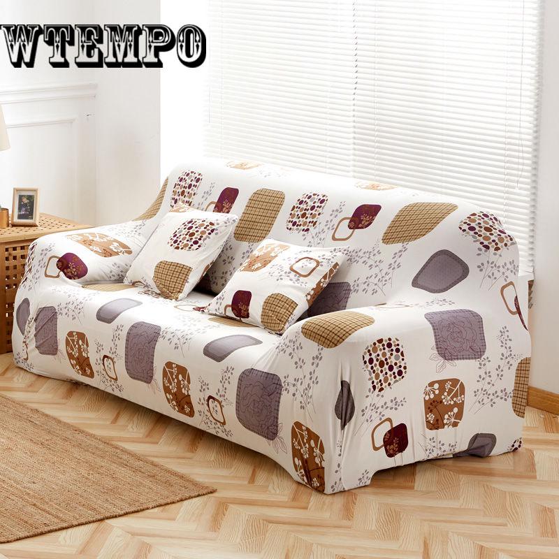 Elastic Sofa Protector Cover for Living Room Sofa Slipcovers Sectional Sofacover 1/2/3/4 Seater