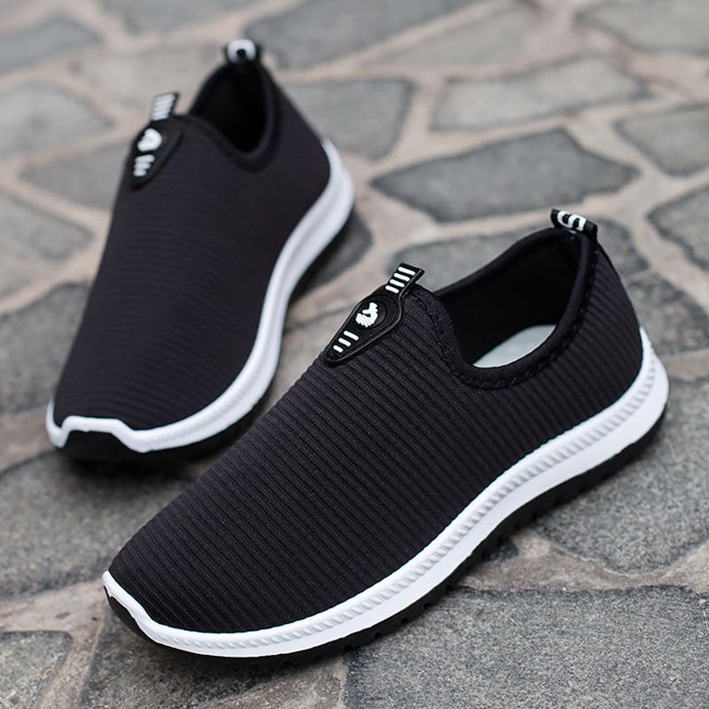 Spring and Summer Men's Casual Sports Shoes Men's and Women's Same Style One-step Cloth Shoes Non-slip Work Shoes Cloth Shoes