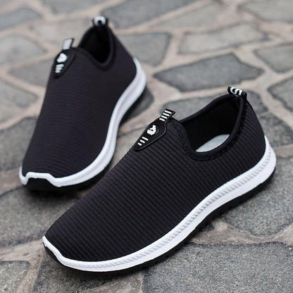 Spring and Summer Men's Casual Sports Shoes Men's and Women's Same Style One-step Cloth Shoes Non-slip Work Shoes Cloth Shoes