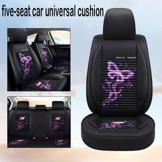 Car seat cushion four seasons universal color printing full surround car seat cushion comfortable