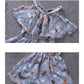 Children's Wear Girls Dress 2019 Summer Chiffon Beach Skirt Bohemian Holiday Skirt