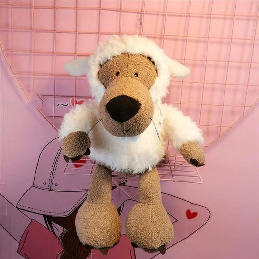 Children's Plush Toys Cute Wolf In Sheep's Clothing Plush Doll Kid's Lovely Sleeping Plush Toy Creative Birthday Gifts for Kids