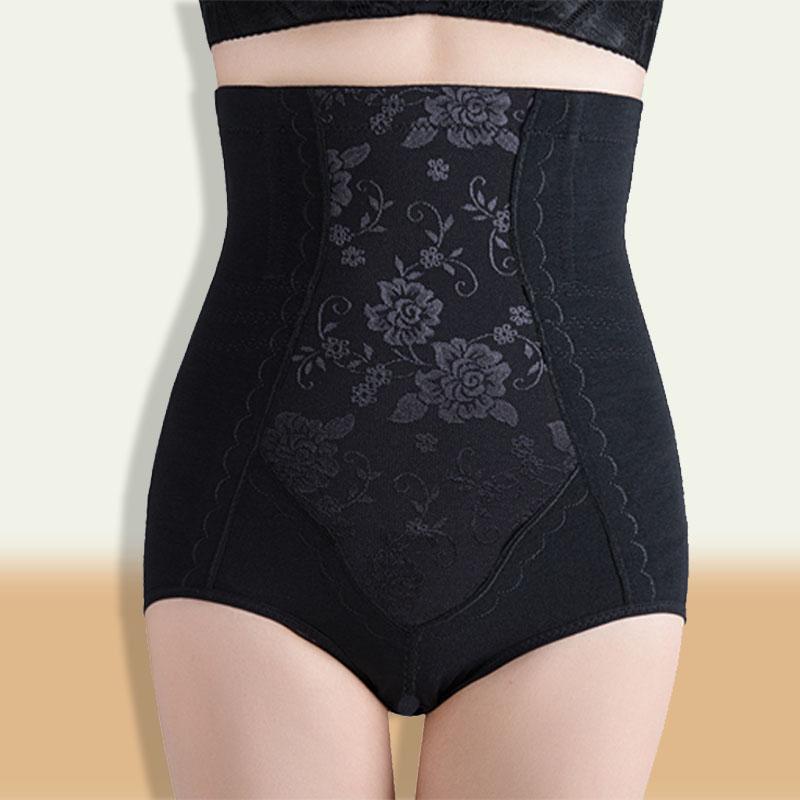 Postpartum High Waist Belly Pants Women's Waist Slimming Hip Size Cotton Body Shaping Underwear