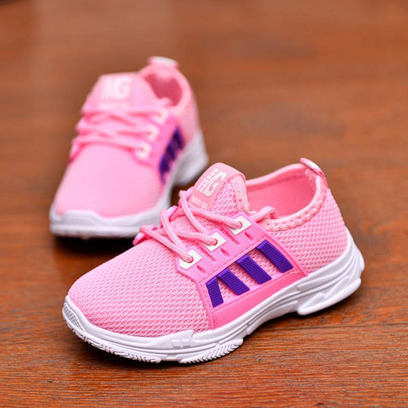 Girls' Sports Shoes, Students' Running Shoes, Spring and Autumn Children's Net Shoes, Boys' Casual Shoes, Breathable Shoes