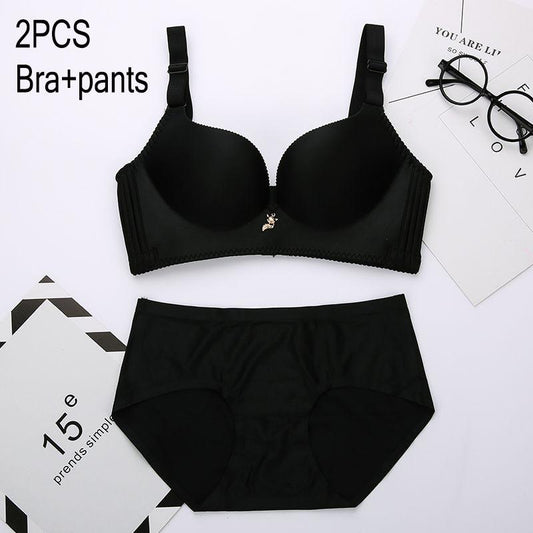 Sexy Push Up Bra Brief Sets Lace Women Underwear Lace Bra Set    Women Comfortable Bra Brief Sets