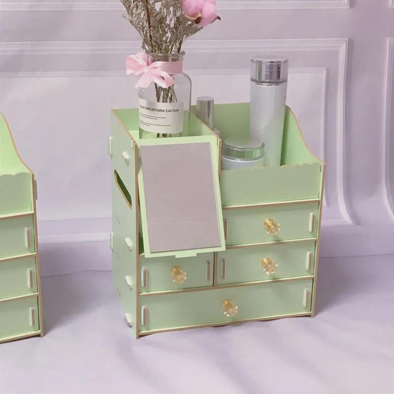 Comestic Storage Box Makeup Organizer Brush Storage Box Jewelry Case Sundries Holder Jewelry Organizer Box