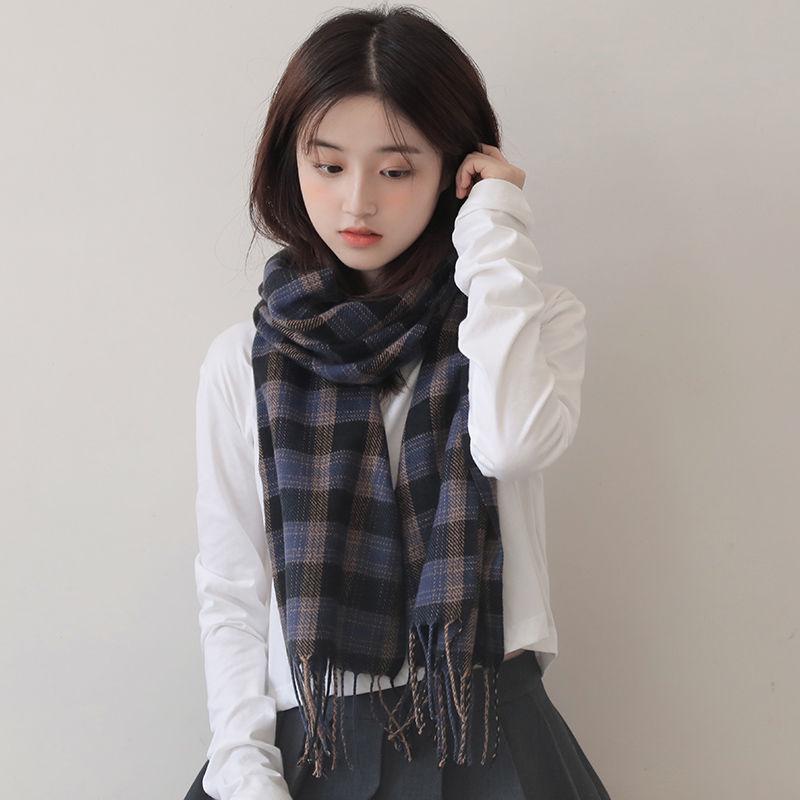 Christmas gift Woman Trend Wild Shawl scarf Long section scarf Birthday present Winter warm scarf