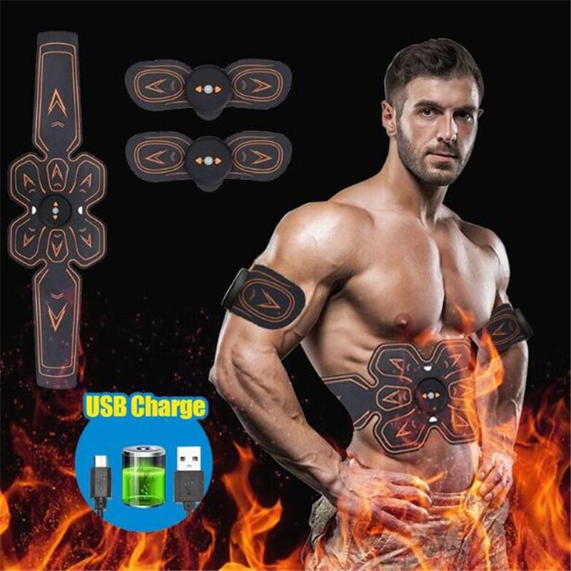 EMS Wireless Muscle Stimulator Trainer Smart Fitness Abdominal Training Electric Tool Muscle Male