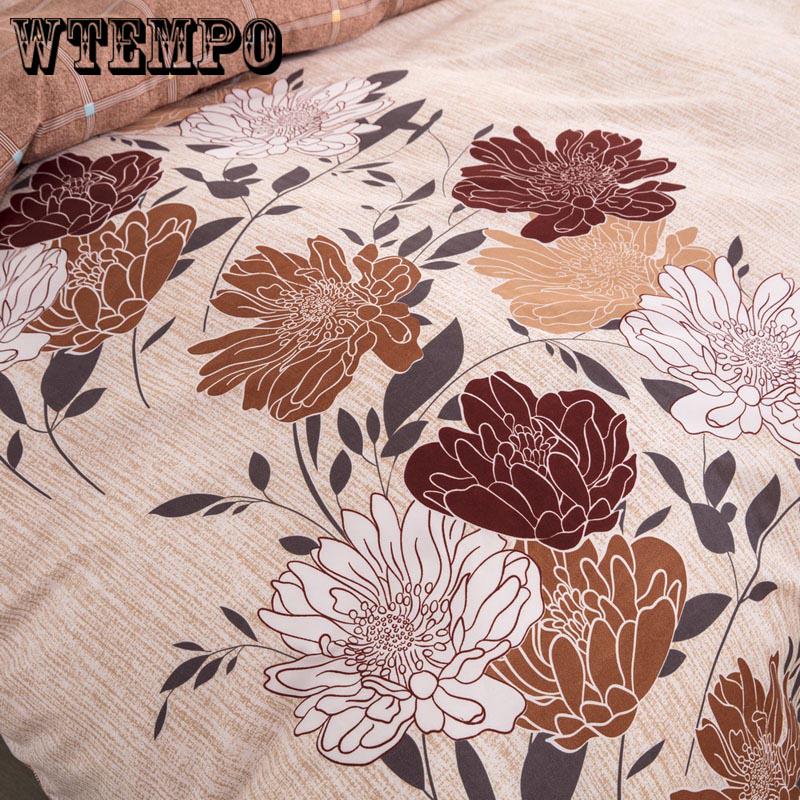 Bedding Set Floral Print Bedlinen 100% Cotton High Quality Full/queen Size Quilt Cover