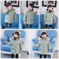 Kids Girls Jacket White-Duck Down Jacket Baby Boys Warm Hooded Outerwear Coat Children Down Parkas