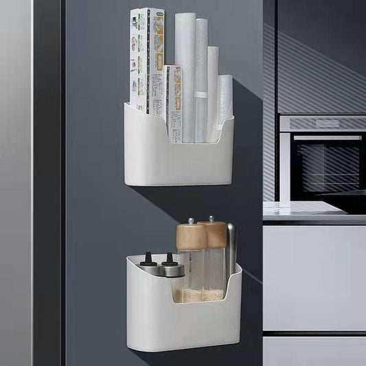 Multifunctional Hanging Rack Bathroom Cosmetics Sundry Sorting Box Cabinet Door Storage Kitchen Receiver Paste Wall Hanging Toiletry  Storage Box