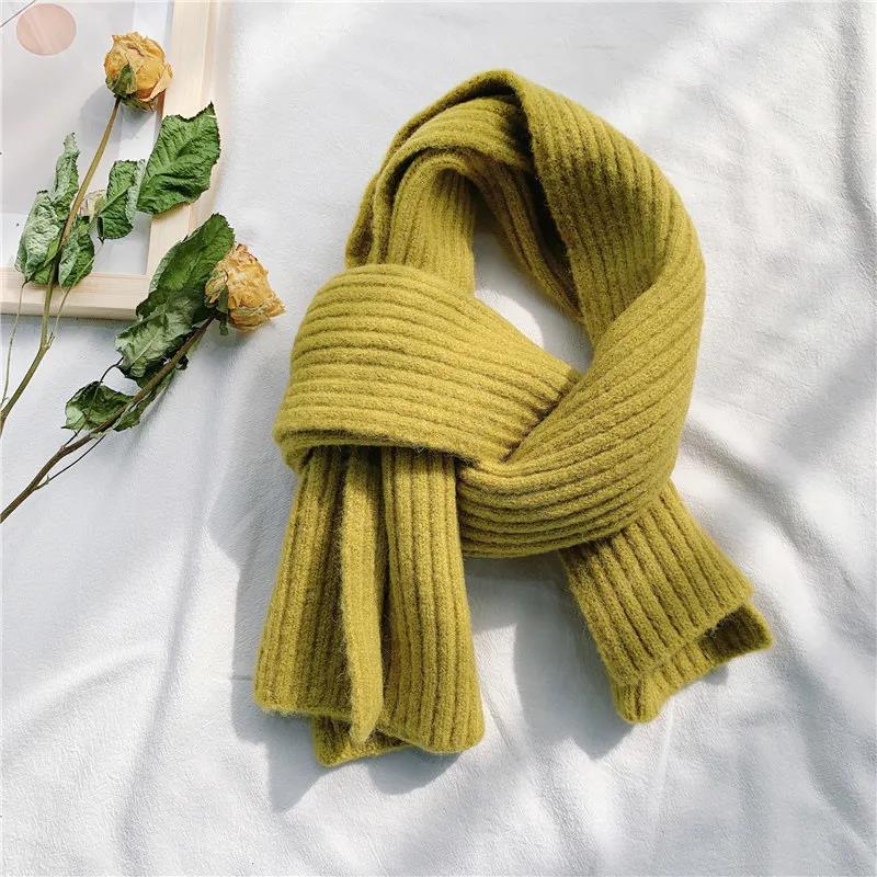 Winter Woolen Scarf Hand-woven Bib Warmth and Thickening Women's Versatile Dual-use Bibs for Lovers