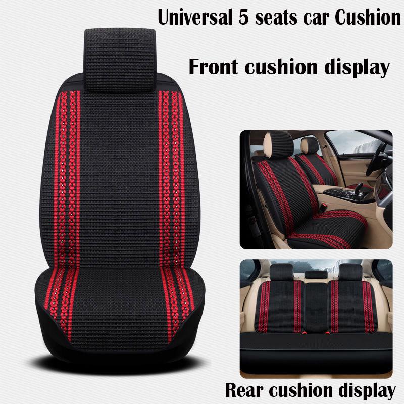 Auto Seat Cushion 5 seats Universal car seat cover Waterproof Car Seat Cover Universal Leather 5 set