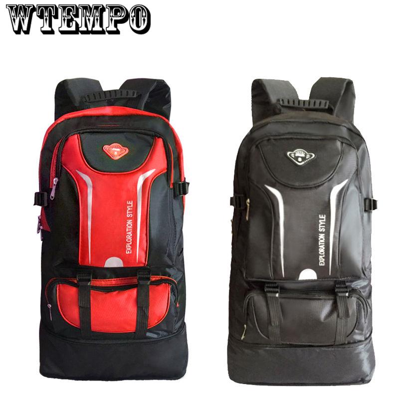 65 Liters Large Capacity Backpack Sports Outdoor Travel Backpack Mountaineering Luggage Bag