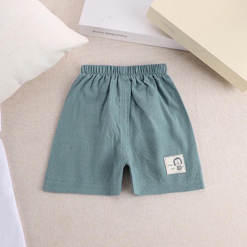 Children's Pants Summer Boys and Girls Wear Korean Sports Shorts Beach Pants Pajamas and Leggings Pants