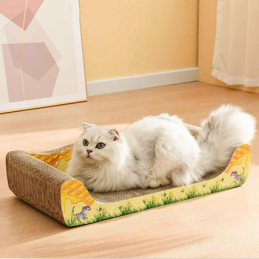 Cat Bed Cat Sofa Cat Scratching Board Cat Litter Cat Claw Plate Claw Grinding Device Wear-resistant Cat Toys Pet Supplies