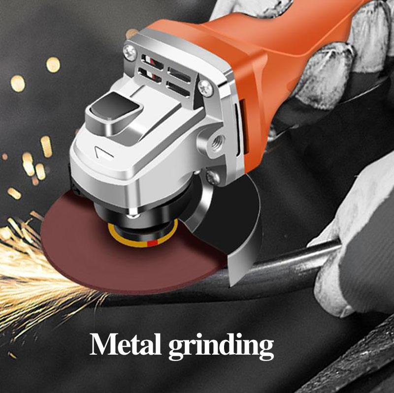 2980W Powerful Electric Grinder Handheld Cutting Machine Multi-function Angle Grinder Wired Polisher Power Tools