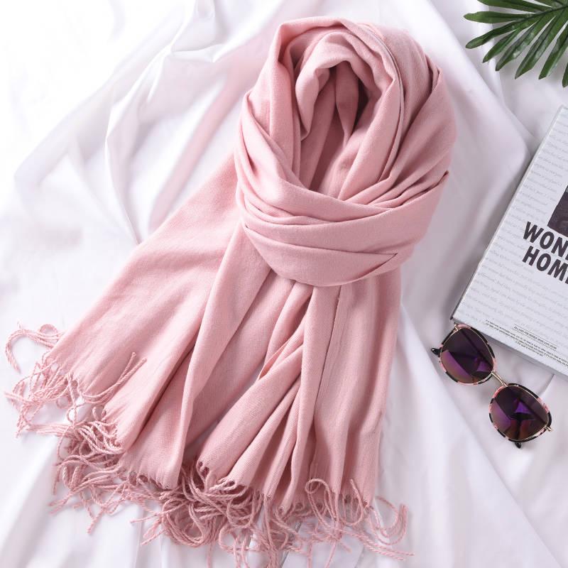 Scarves Ladies Cashmere Scarf Warm Shawl Wool Scarf Women Autumn Winter Scarves Wraps